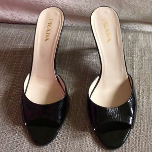 Authentic Prada mule (heels)